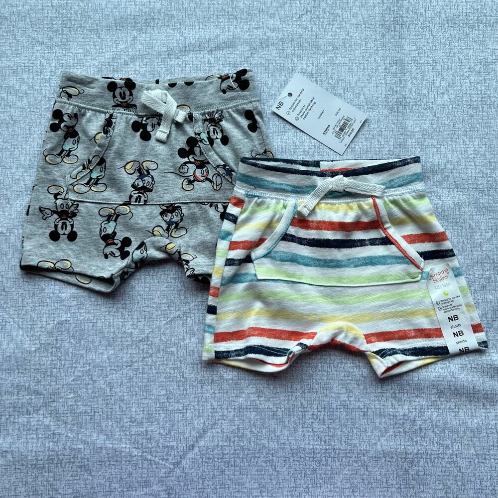 Jumping Beans and Disney Newborn Short Set